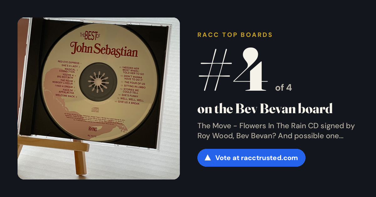 Share card: #4 of 4 on the Bev Bevan board