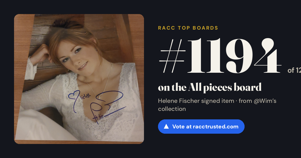 Share card: #1193 of 1209 on the All pieces board