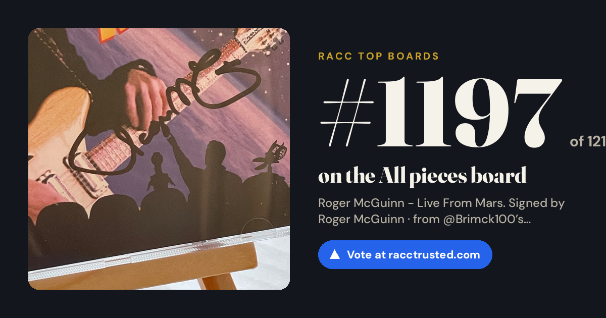 Share card: #1196 of 1209 on the All pieces board