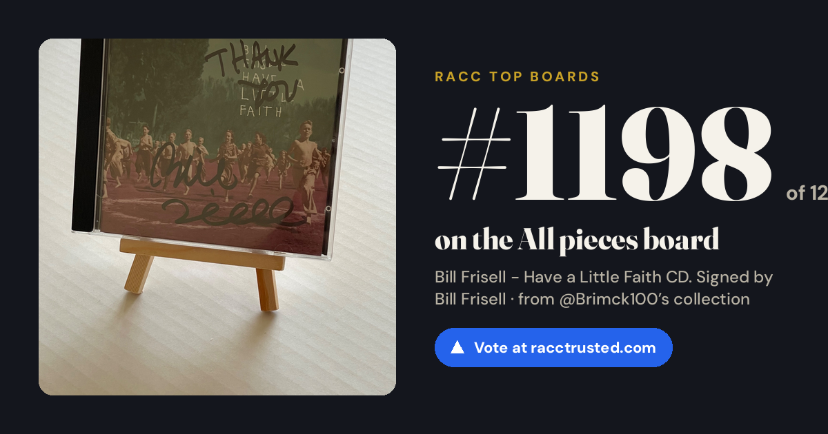 Share card: #1198 of 1212 on the All pieces board