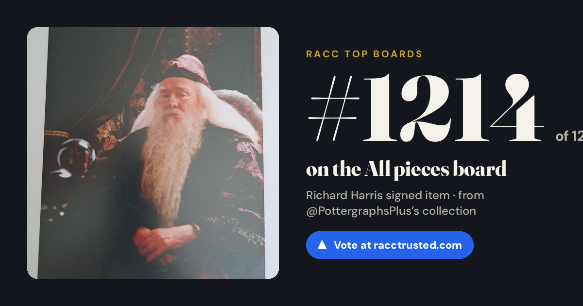 Share card: #1214 of 1219 on the All pieces board