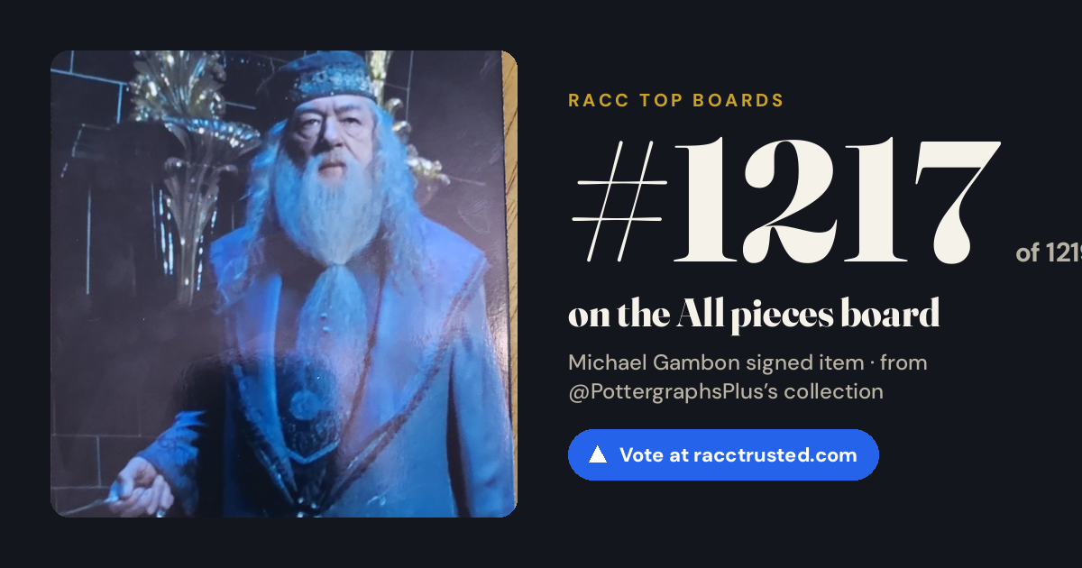 Share card: #1217 of 1219 on the All pieces board