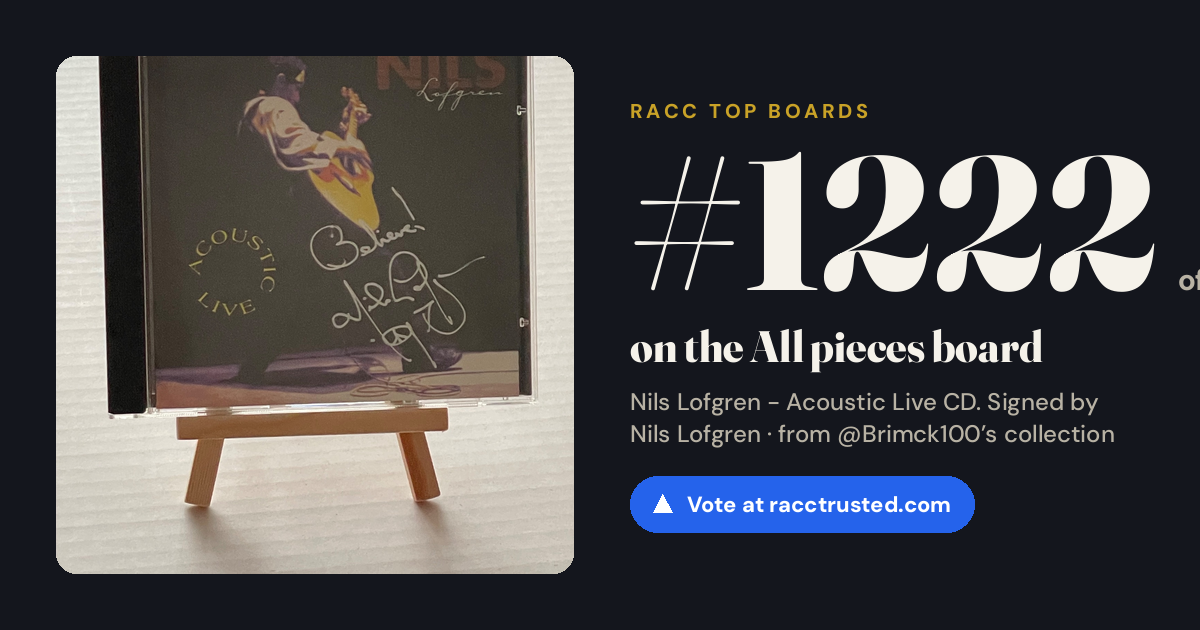 Share card: #1222 of 1325 on the All pieces board