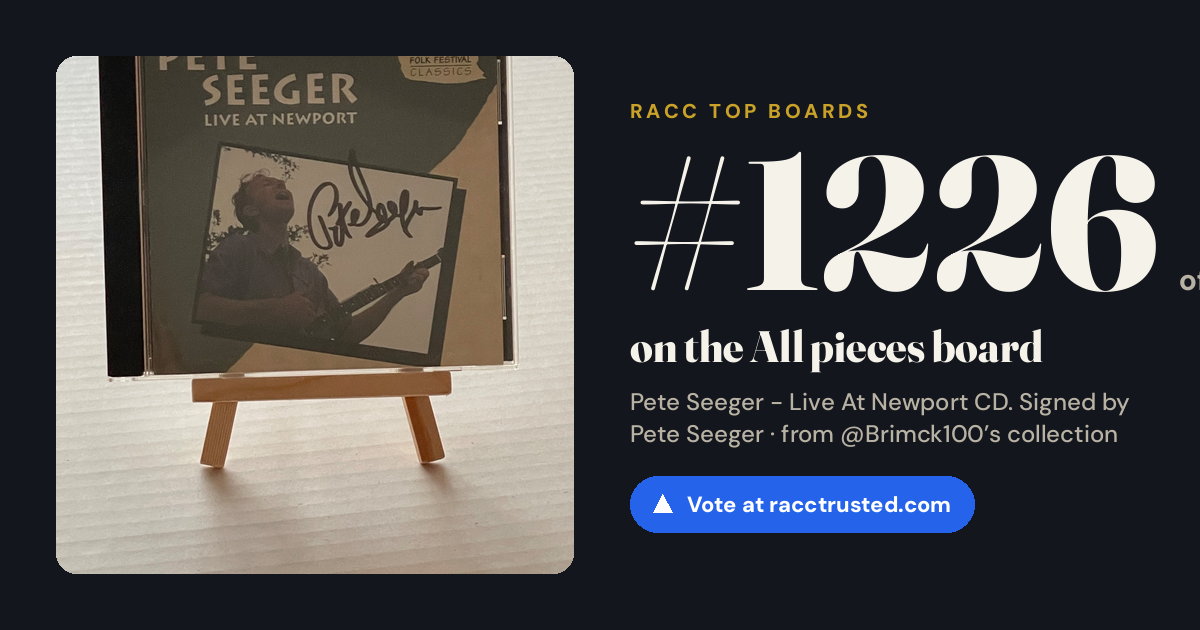Share card: #1226 of 1325 on the All pieces board