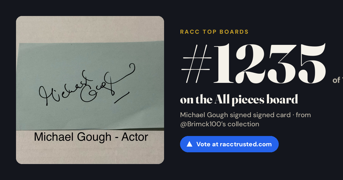 Share card: #1235 of 1334 on the All pieces board