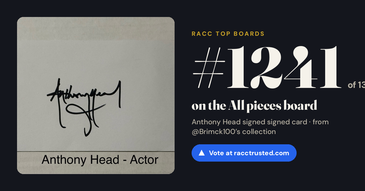 Share card: #1241 of 1334 on the All pieces board