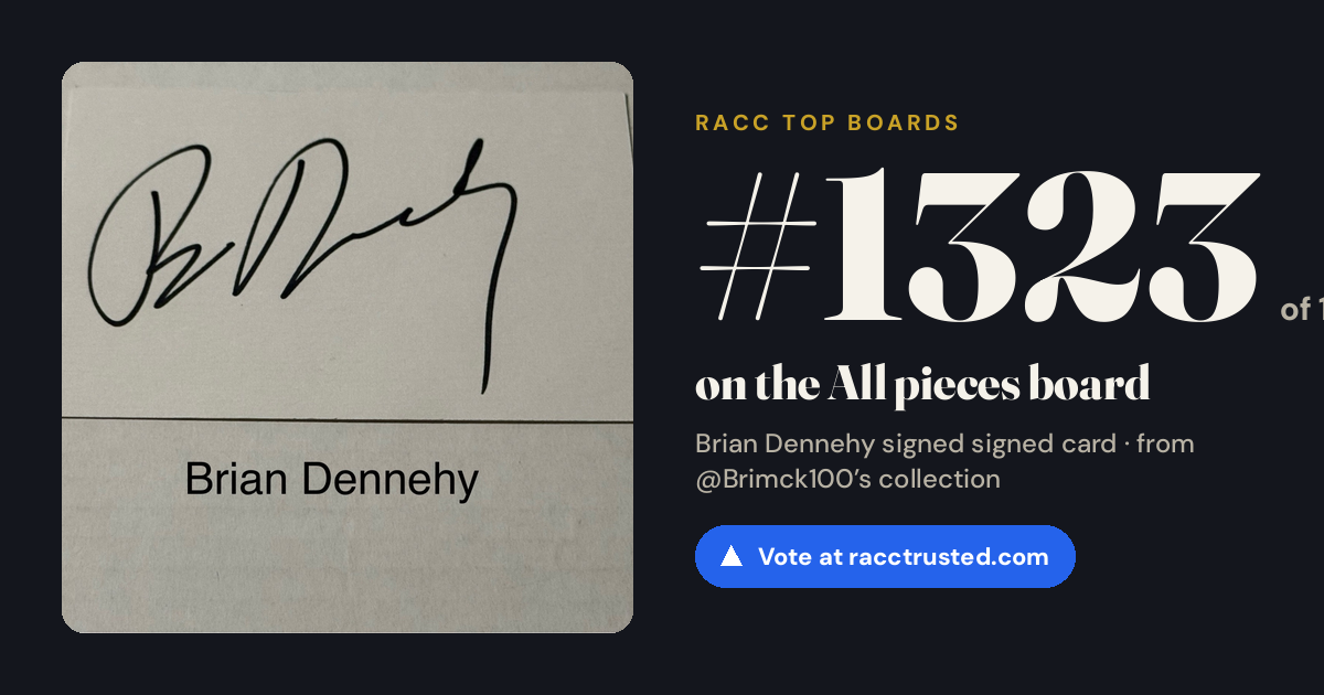 Share card: #1323 of 1334 on the All pieces board