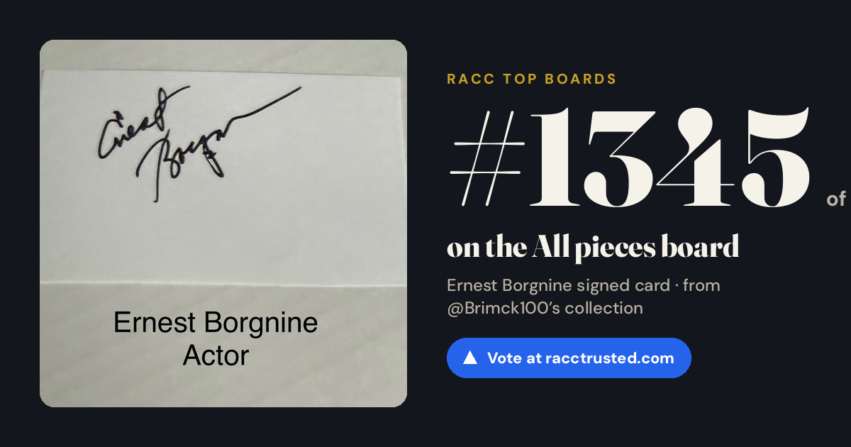 Share card: #1345 of 1379 on the All pieces board