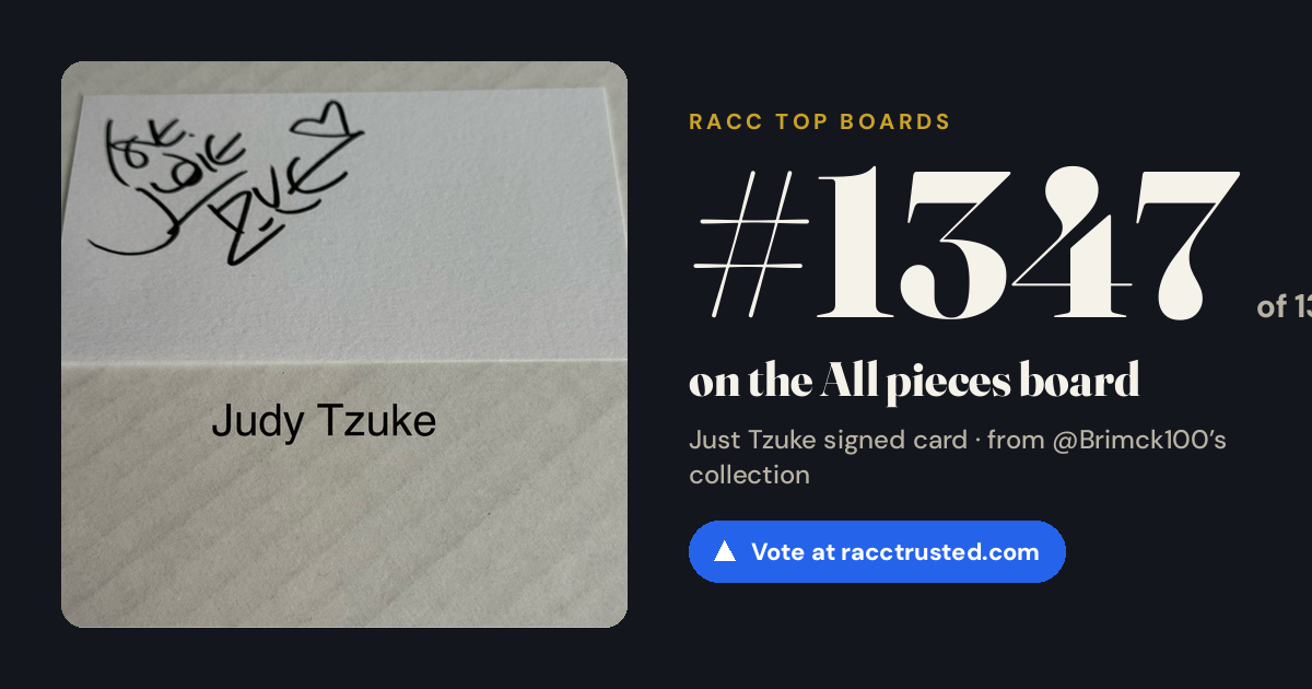 Share card: #1347 of 1379 on the All pieces board