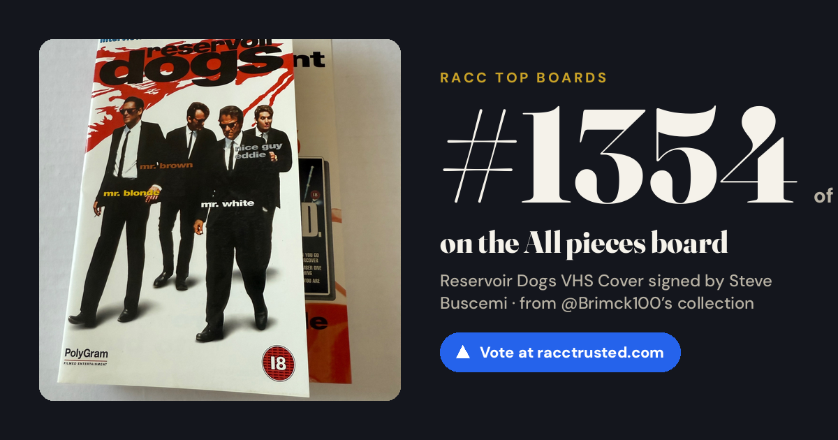 Share card: #1354 of 1379 on the All pieces board
