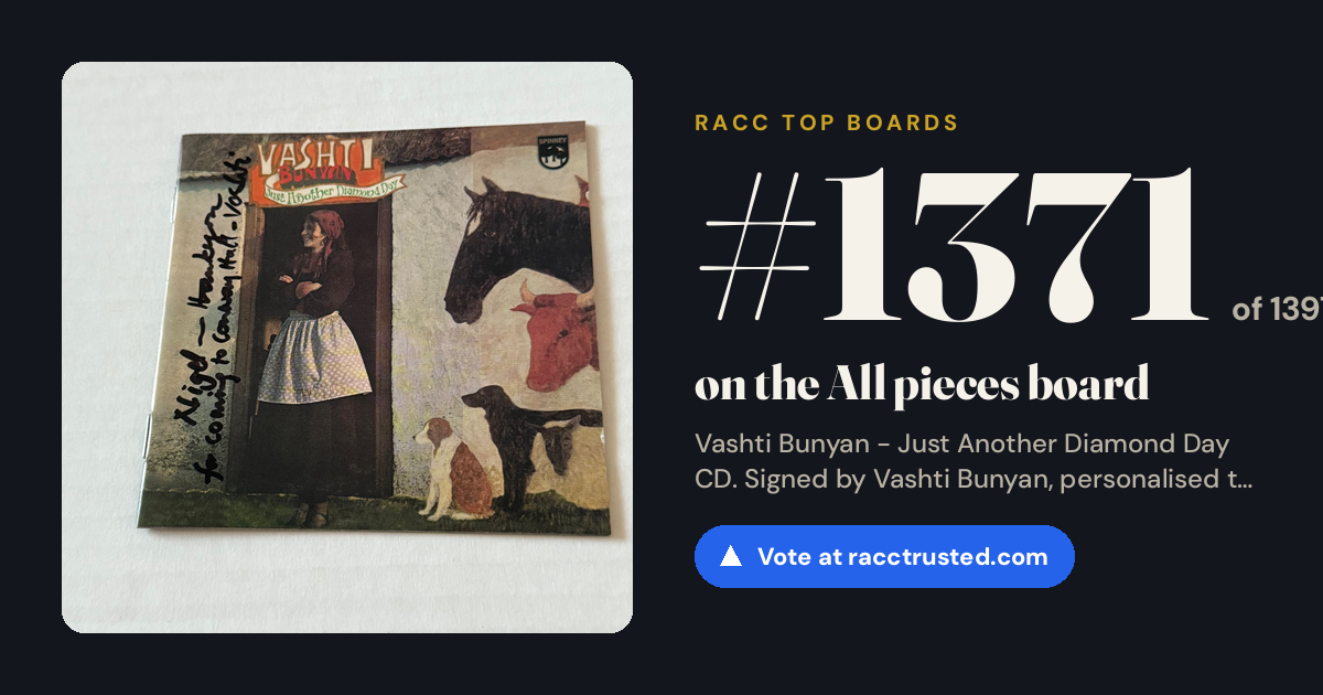 Share card: #1371 of 1397 on the All pieces board