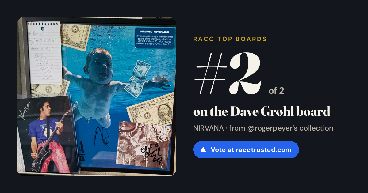 Share card: #2 of 2 on the Dave Grohl board
