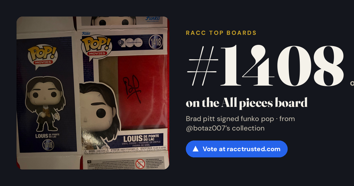 Share card: #1408 of 1417 on the All pieces board