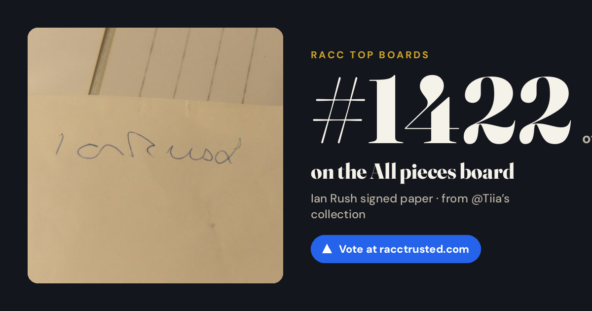 Share card: #1422 of 1439 on the All pieces board