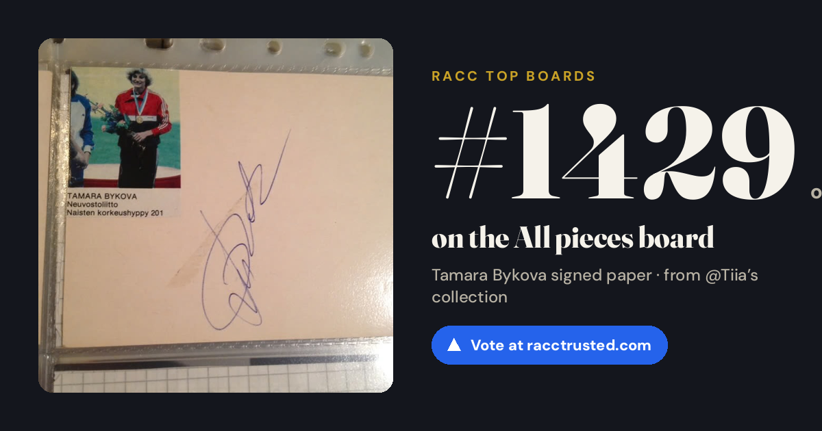 Share card: #1429 of 1439 on the All pieces board