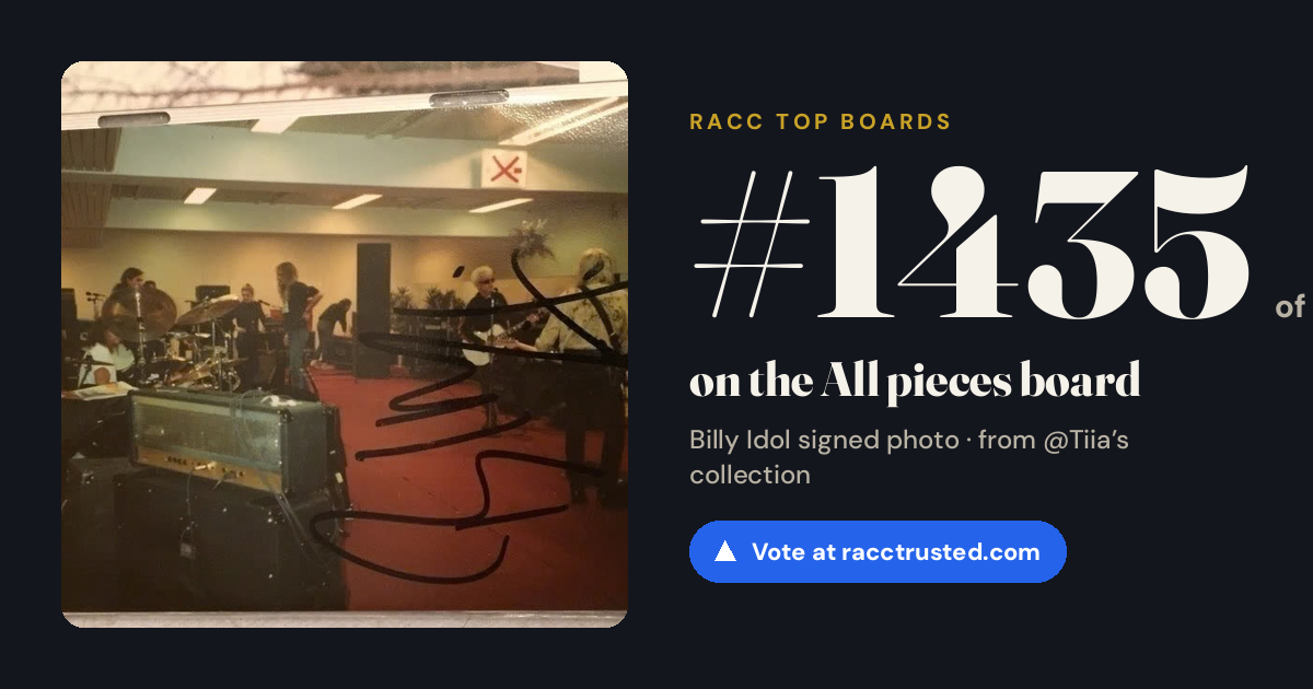 Share card: #1435 of 1439 on the All pieces board