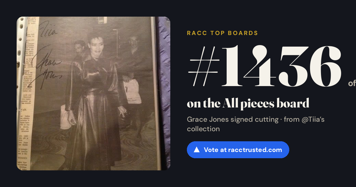 Share card: #1436 of 1439 on the All pieces board