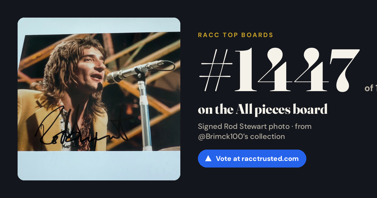 Share card: #1447 of 1478 on the All pieces board