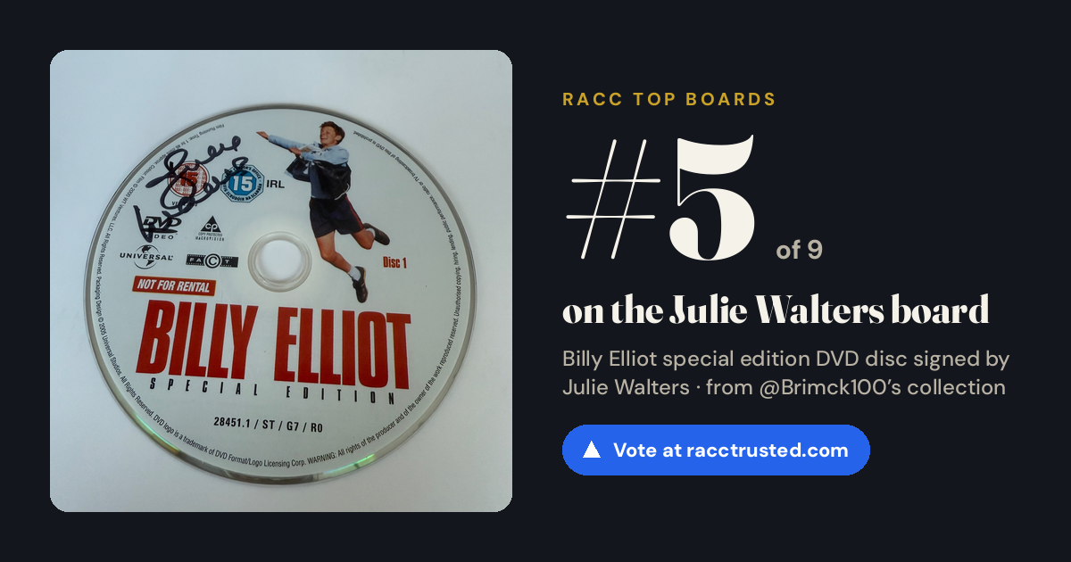 Share card: #5 of 7 on the Julie Walters board
