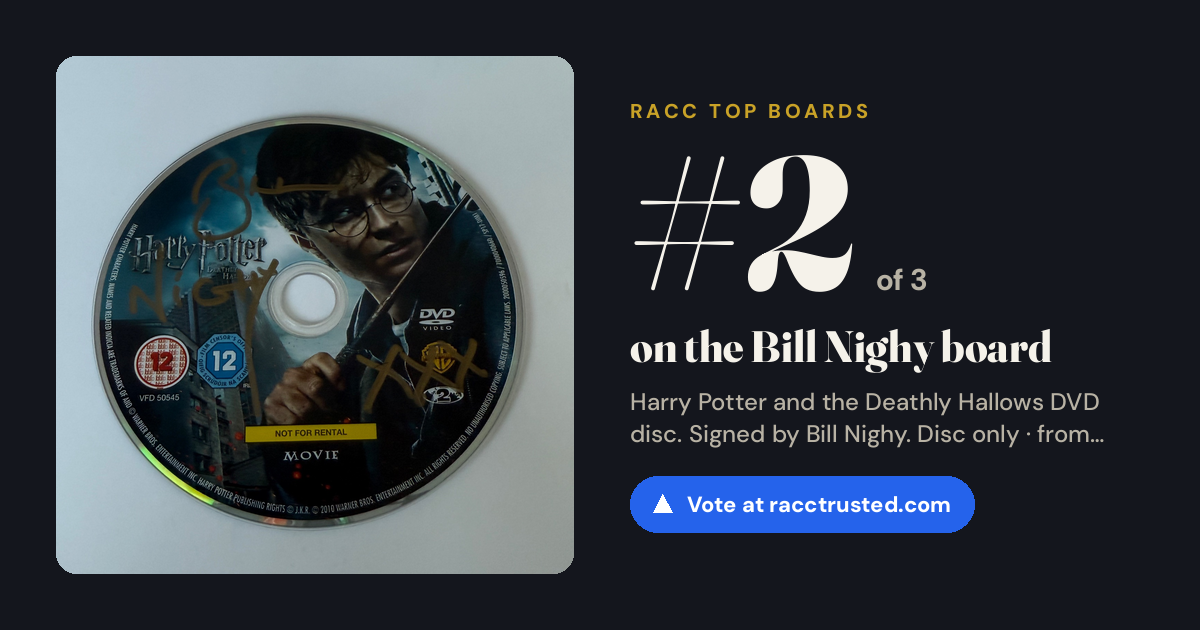 Share card: #2 of 2 on the Bill Nighy board