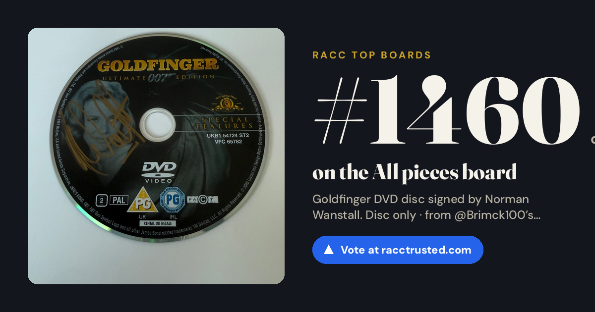 Share card: #1460 of 1503 on the All pieces board