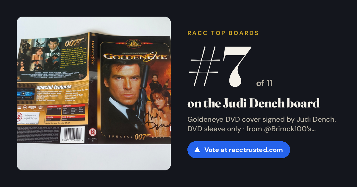 Share card: #7 of 11 on the Judi Dench board