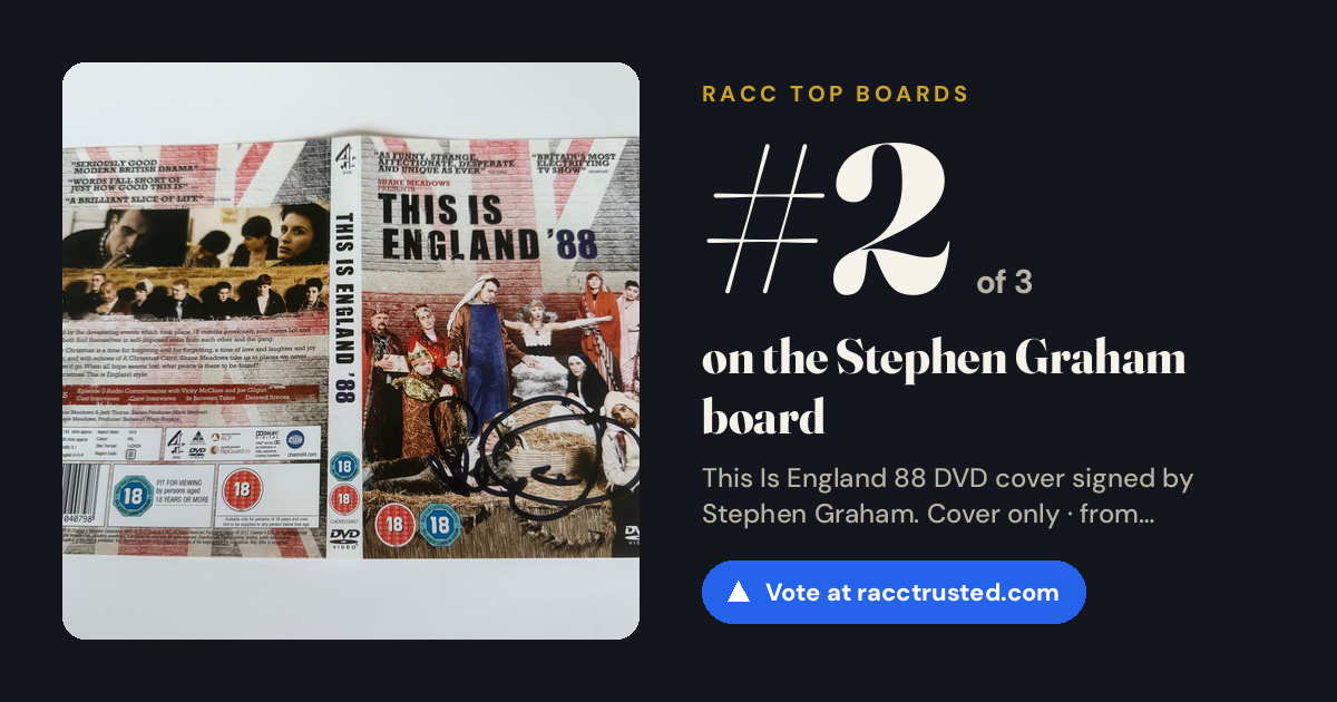 Share card: #2 of 3 on the Stephen Graham board