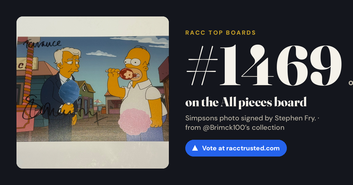 Share card: #1469 of 1503 on the All pieces board