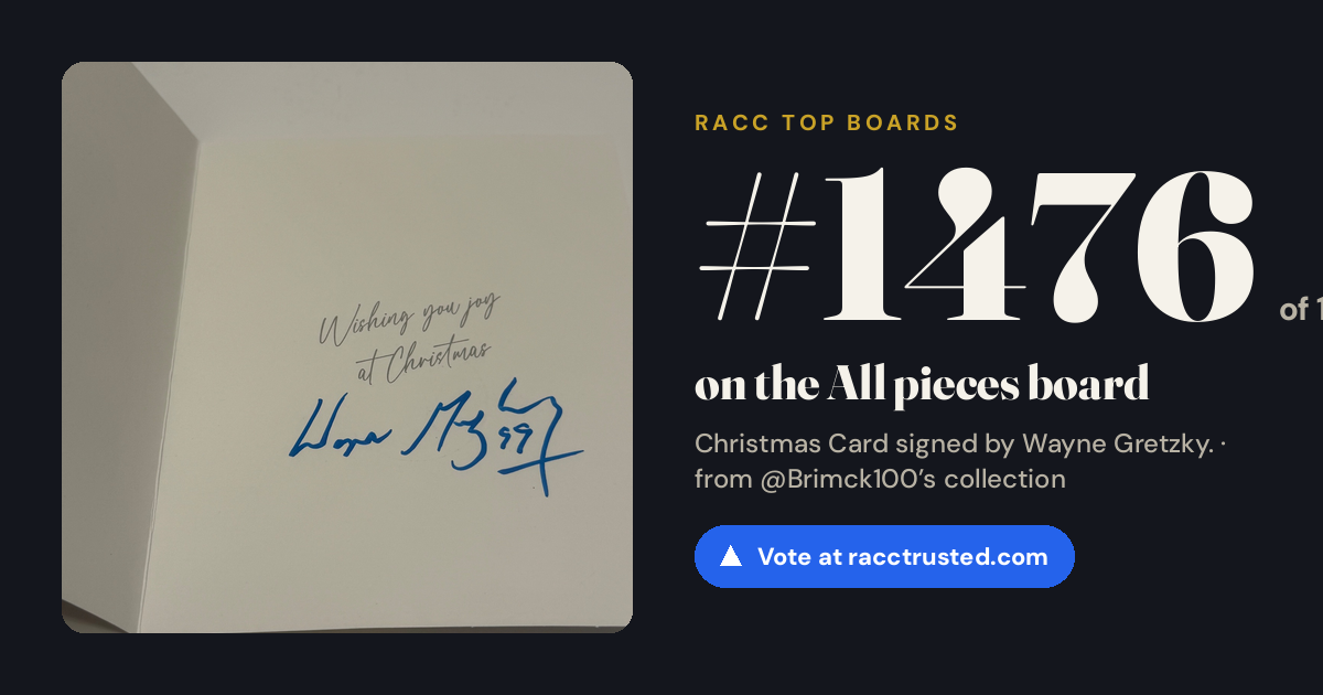Share card: #1476 of 1503 on the All pieces board