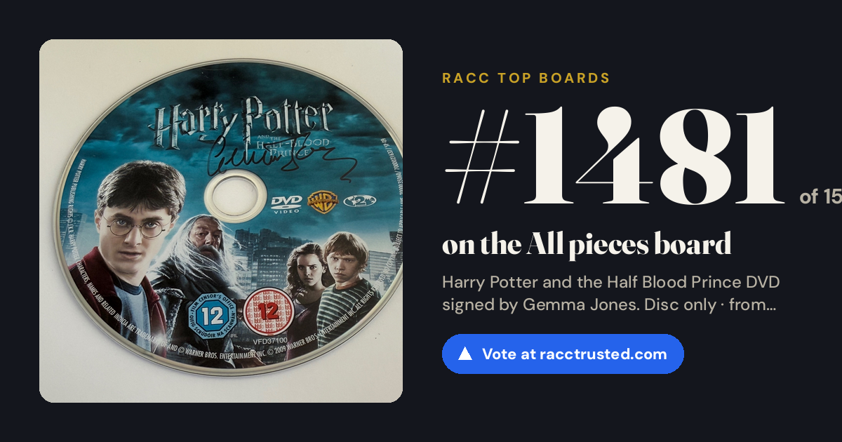 Share card: #1481 of 1503 on the All pieces board