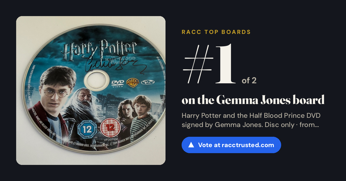 Share card: #1 of 2 on the Gemma Jones board