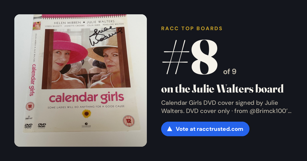 Share card: #8 of 9 on the Julie Walters board
