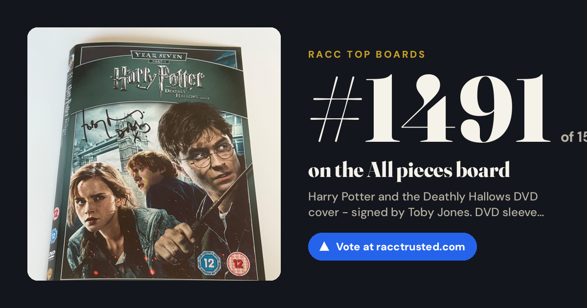 Share card: #1491 of 1503 on the All pieces board