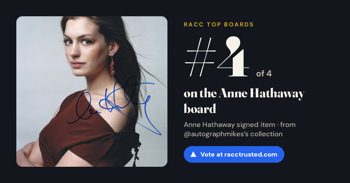 Share card: #4 of 4 on the Anne Hathaway board