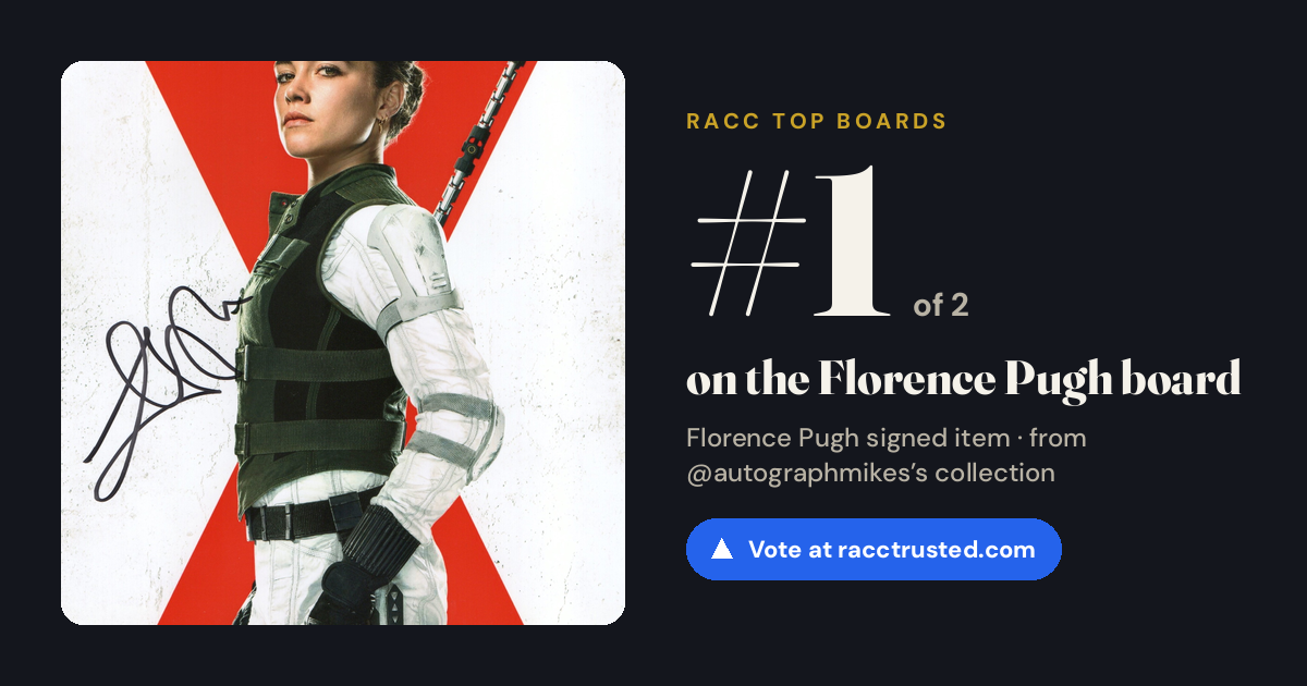 Share card: #1 of 2 on the Florence Pugh board