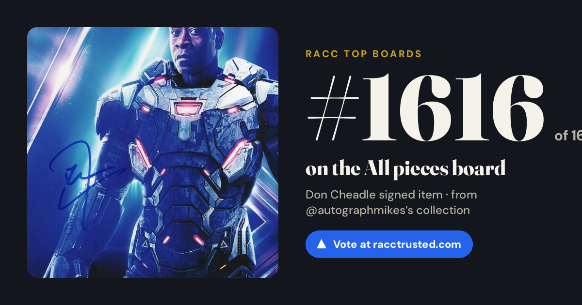 Share card: #1616 of 1670 on the All pieces board