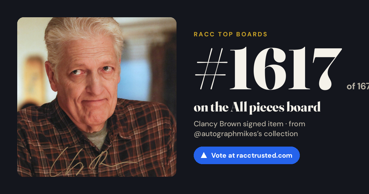 Share card: #1617 of 1670 on the All pieces board