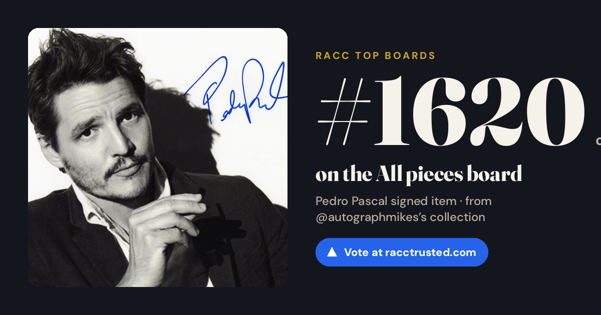 Share card: #1620 of 1670 on the All pieces board