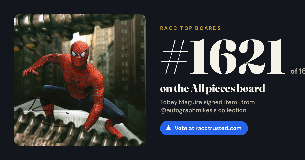Share card: #1621 of 1670 on the All pieces board