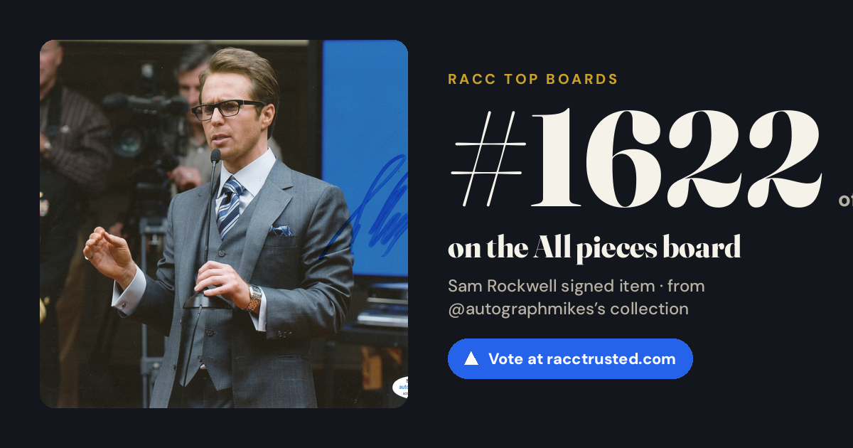 Share card: #1622 of 1670 on the All pieces board