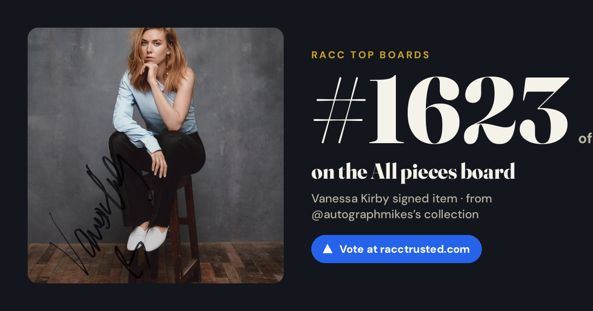 Share card: #1623 of 1670 on the All pieces board