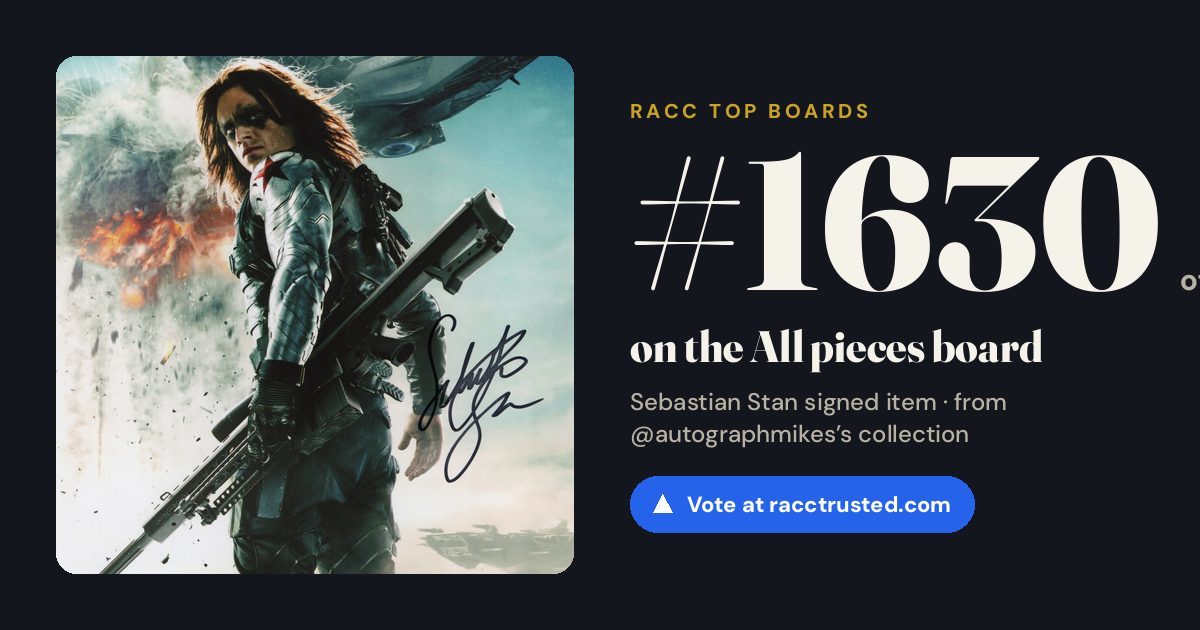 Share card: #1630 of 1670 on the All pieces board