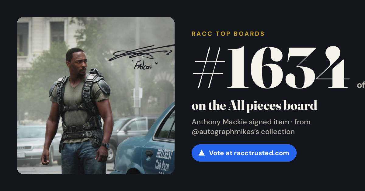 Share card: #1634 of 1670 on the All pieces board