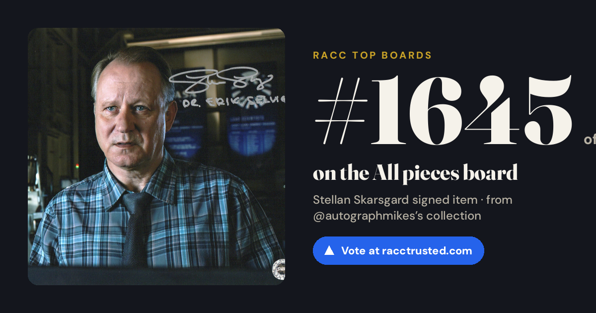 Share card: #1645 of 1670 on the All pieces board