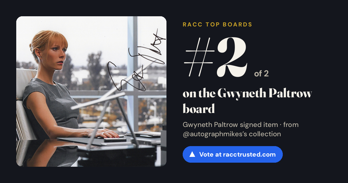 Share card: #2 of 2 on the Gwyneth Paltrow board