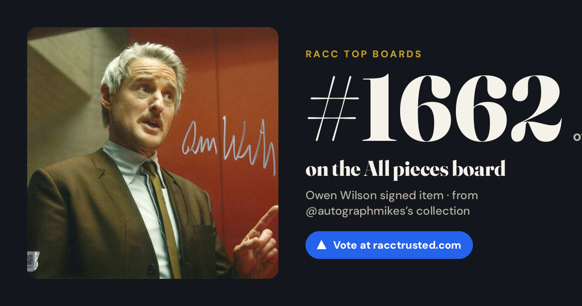 Share card: #1662 of 1670 on the All pieces board