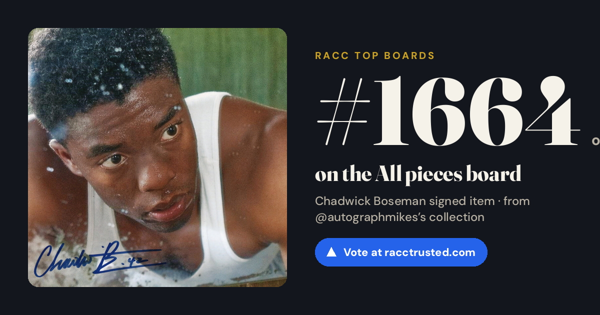 Share card: #1664 of 1670 on the All pieces board