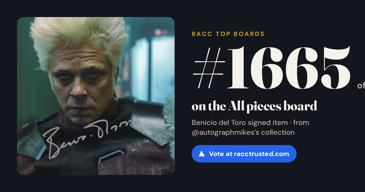 Share card: #1665 of 1670 on the All pieces board