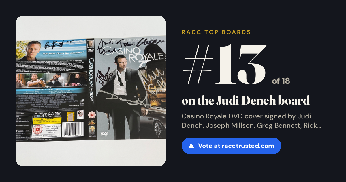 Share card: #13 of 18 on the Judi Dench board