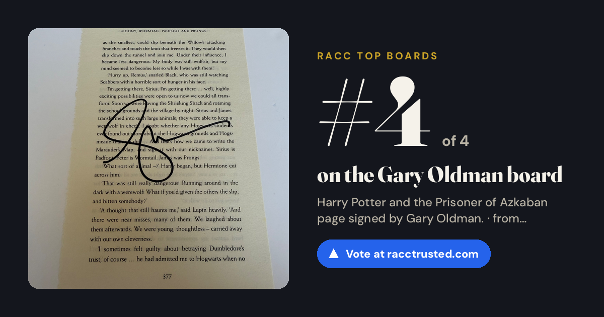 Share card: #4 of 4 on the Gary Oldman board
